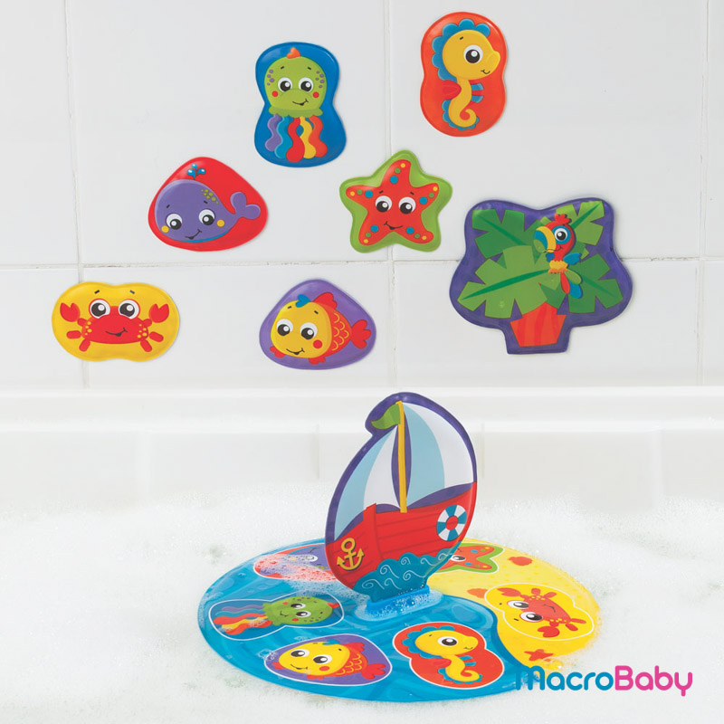 Floaty boat bath puzzle Playgro - MacroBaby