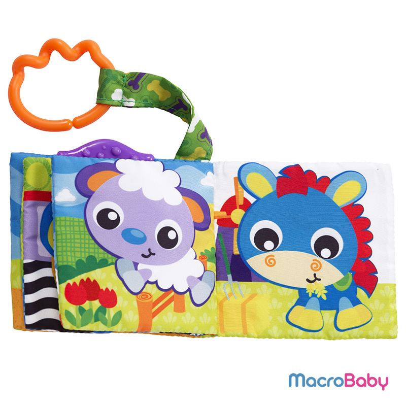 A Day at the Farm Teether Book Playgro