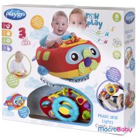 Music and lights comfy plane Playgro