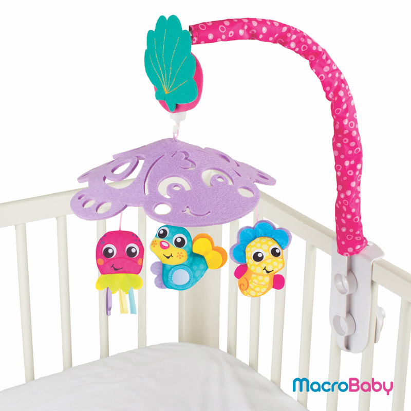 Turtle´s Friends Canopy Mobile Playgro - MacroBaby