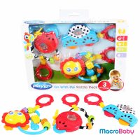 Go With Me Rattle Pack Playgro - MacroBaby