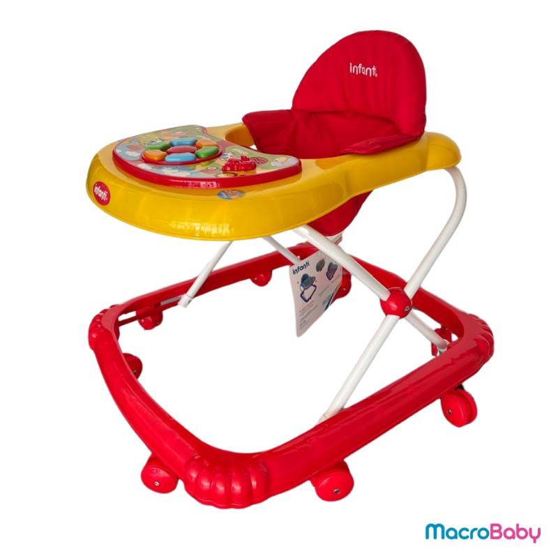 Andador musical rojo Infanti