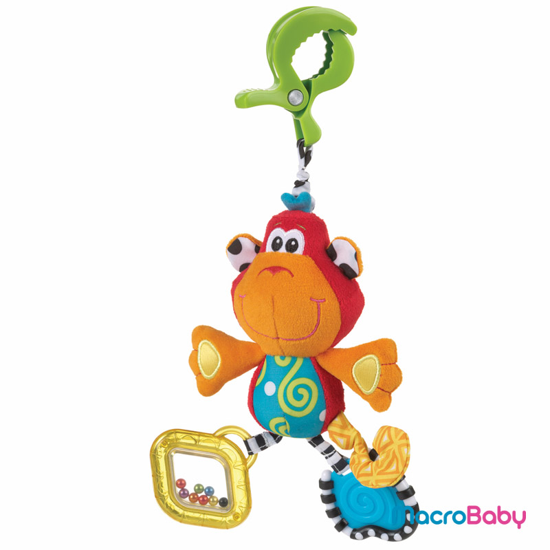 Dingly Dangly Curly the Monkey Playgro - MacroBaby