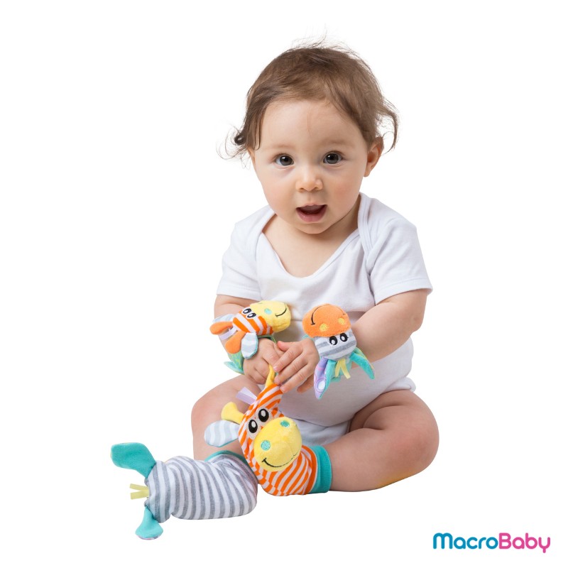 Descubridor de manos y pies con sonajeros Playgro
