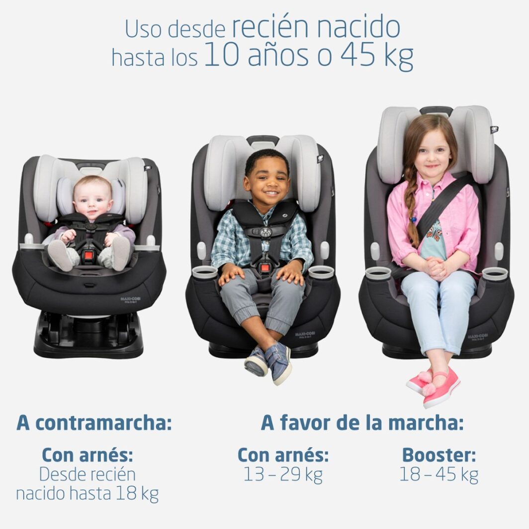 Butaca de seguridad Maxi Cosi Pria All-In one coral quartz