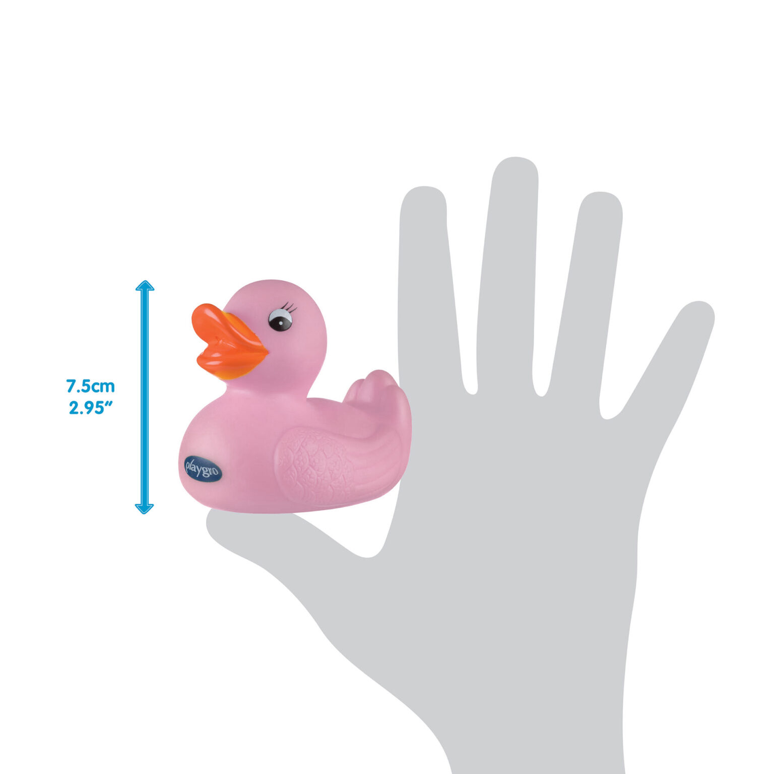 Bath Duckie Rosa Playgro