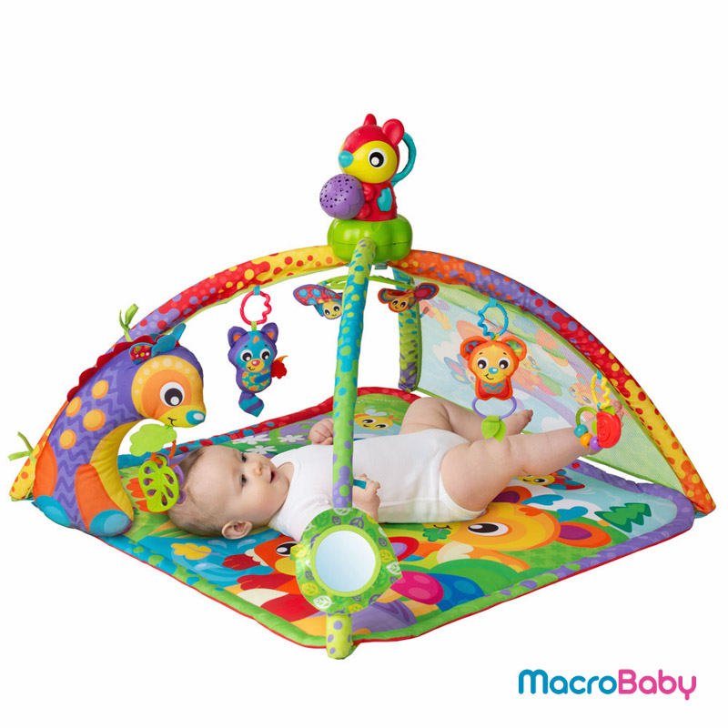 Woodlands music & lights projector gym Playgro - MacroBaby