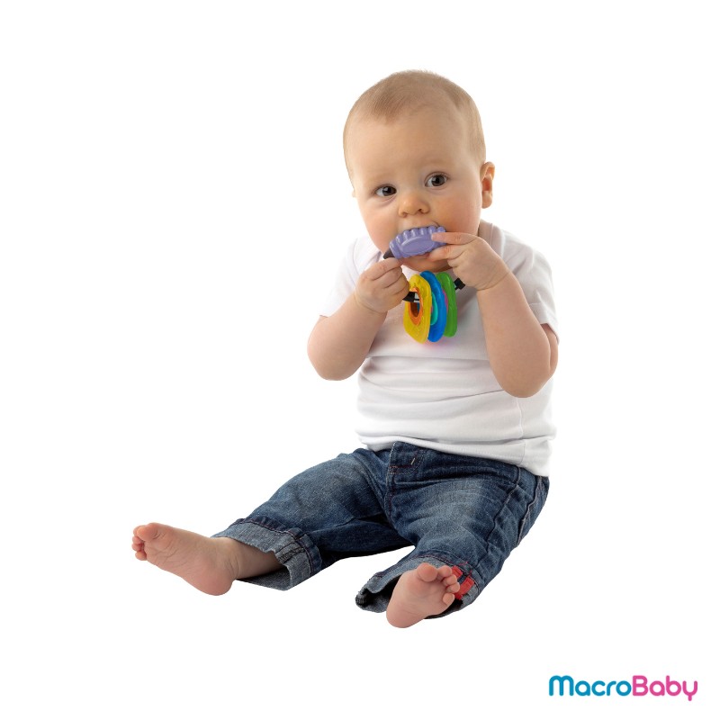 Sonajero de dentición texturizado Playgro