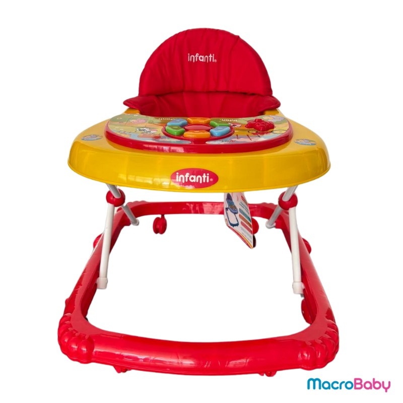 Andador musical rojo Infanti