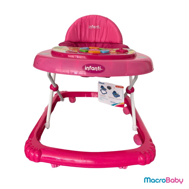 Andador musical rosa Infanti