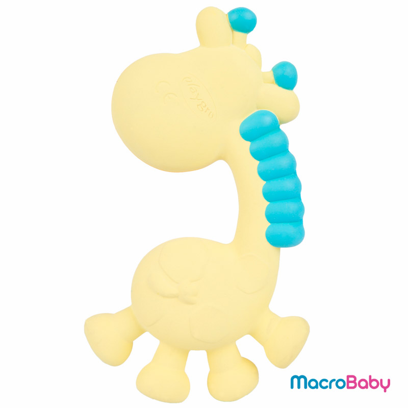 Squeak and soothe natural teether Playgro - MacroBaby
