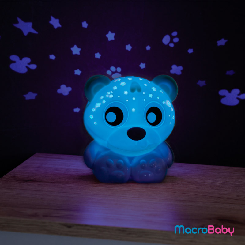 Goodnight Bear Night Light and Projector Blue Playgro - MacroBaby