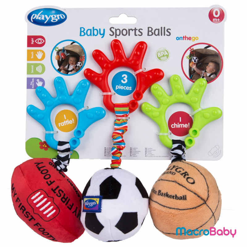 Baby sports balls Playgro - MacroBaby