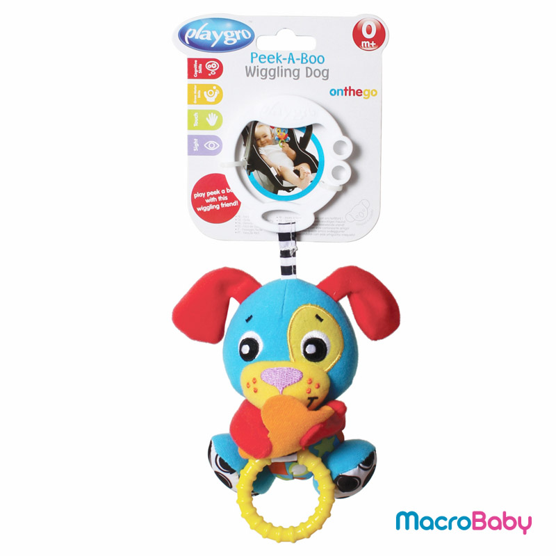 Peek- A- Boo Wiggling Puppy Playgro - MacroBaby