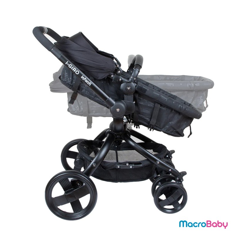 Cochecito con asiento gira 360º I-Giro Infanti negro