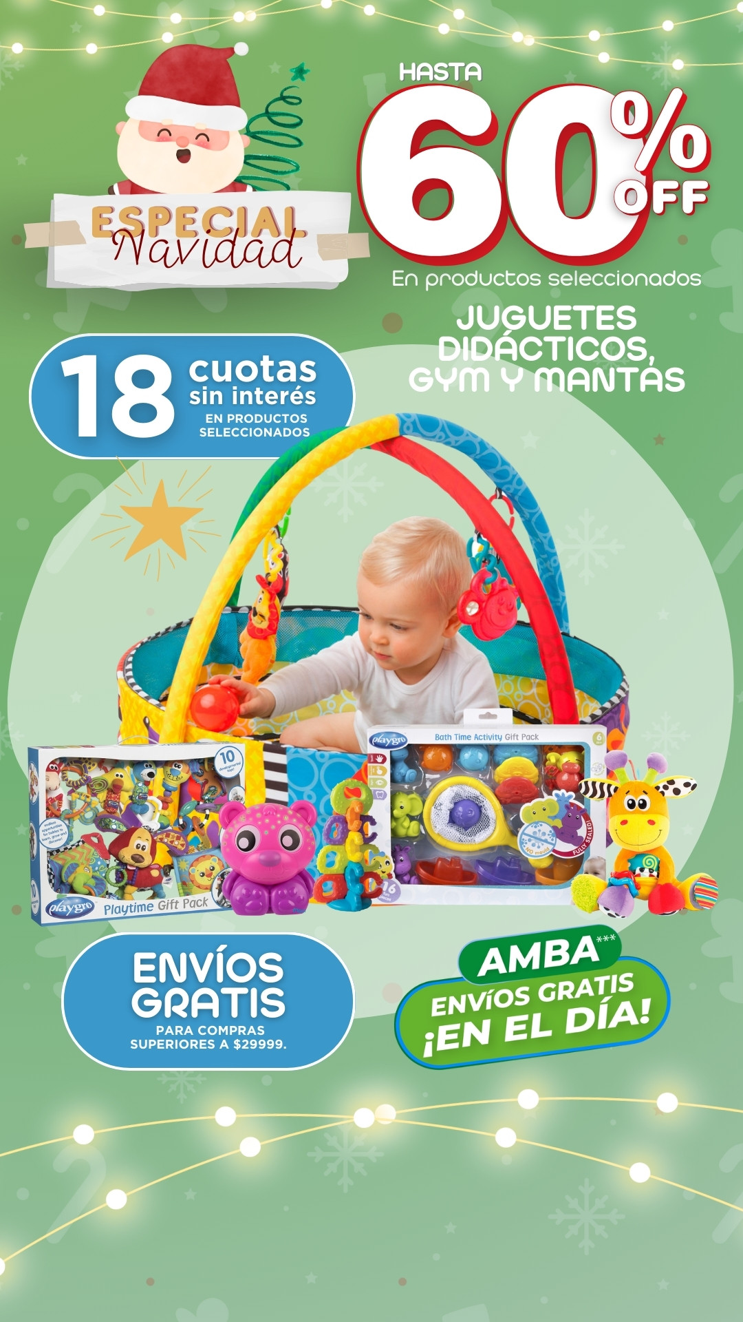 Corralito Sofi violeta Bebitos - Macrobaby