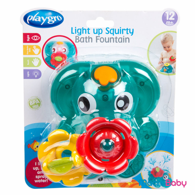 Light up squirty bath fountain Playgro - MacroBaby
