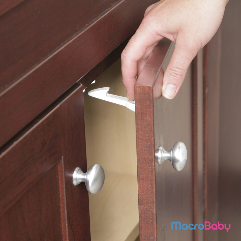 Traba para puertas y cajones Spring Load Cab/dwr latch 10PK Safety 1st