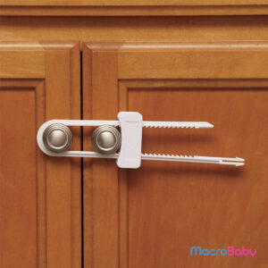 Traba de seguridad Double Door Cabinet Lock 2pk Safety 1st
