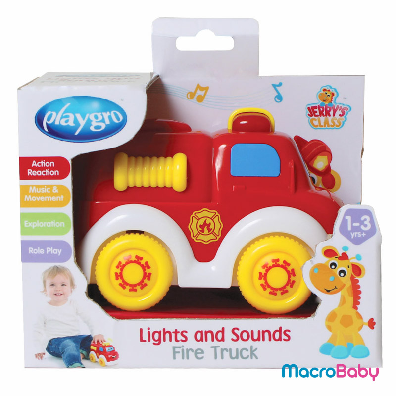 Lights and sounds fire truck Playgro - MacroBaby