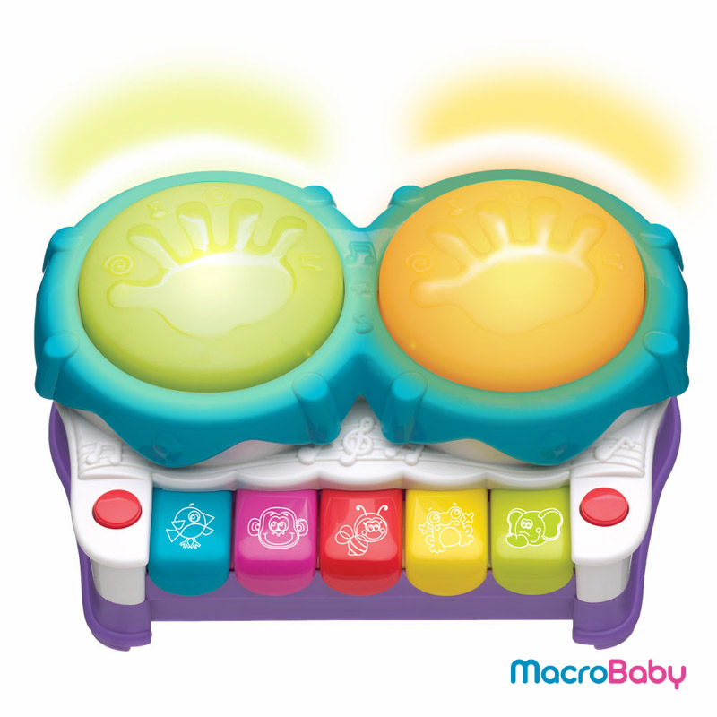 2 en 1 light up music maker Playgro - MacroBaby