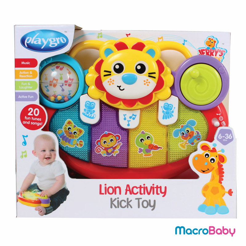 Lion activity kick toy Playgro - MacroBaby