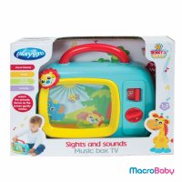 Sights and sounds music box tv Playgro - MacroBaby