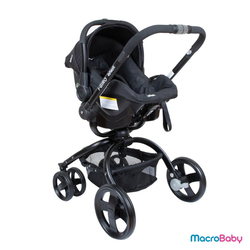 Cochecito con asiento gira 360º I-Giro Infanti negro