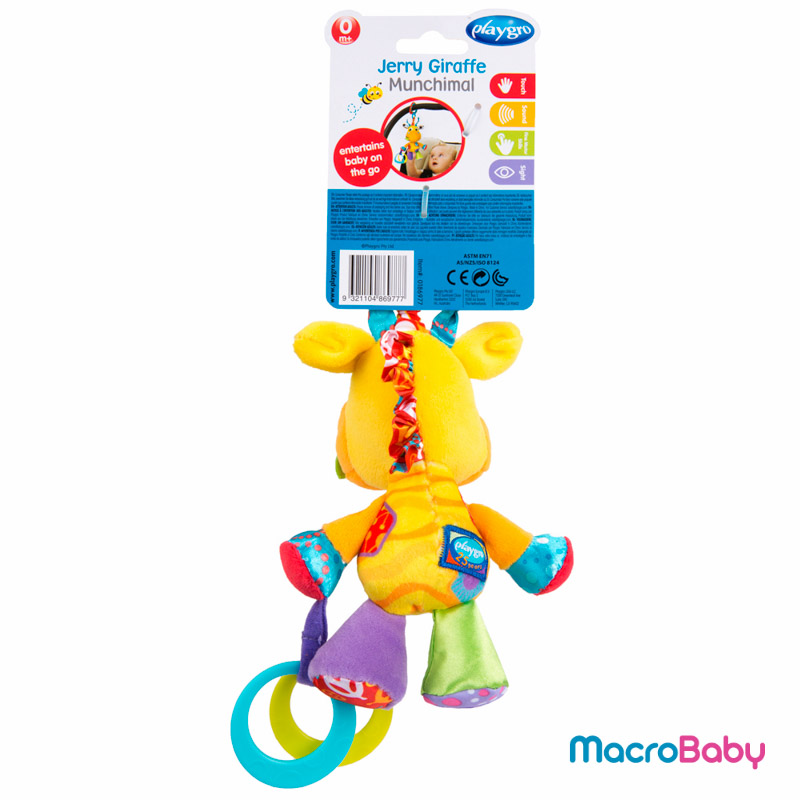 Jerry Giraffe Munchimal Playgro - MacroBaby