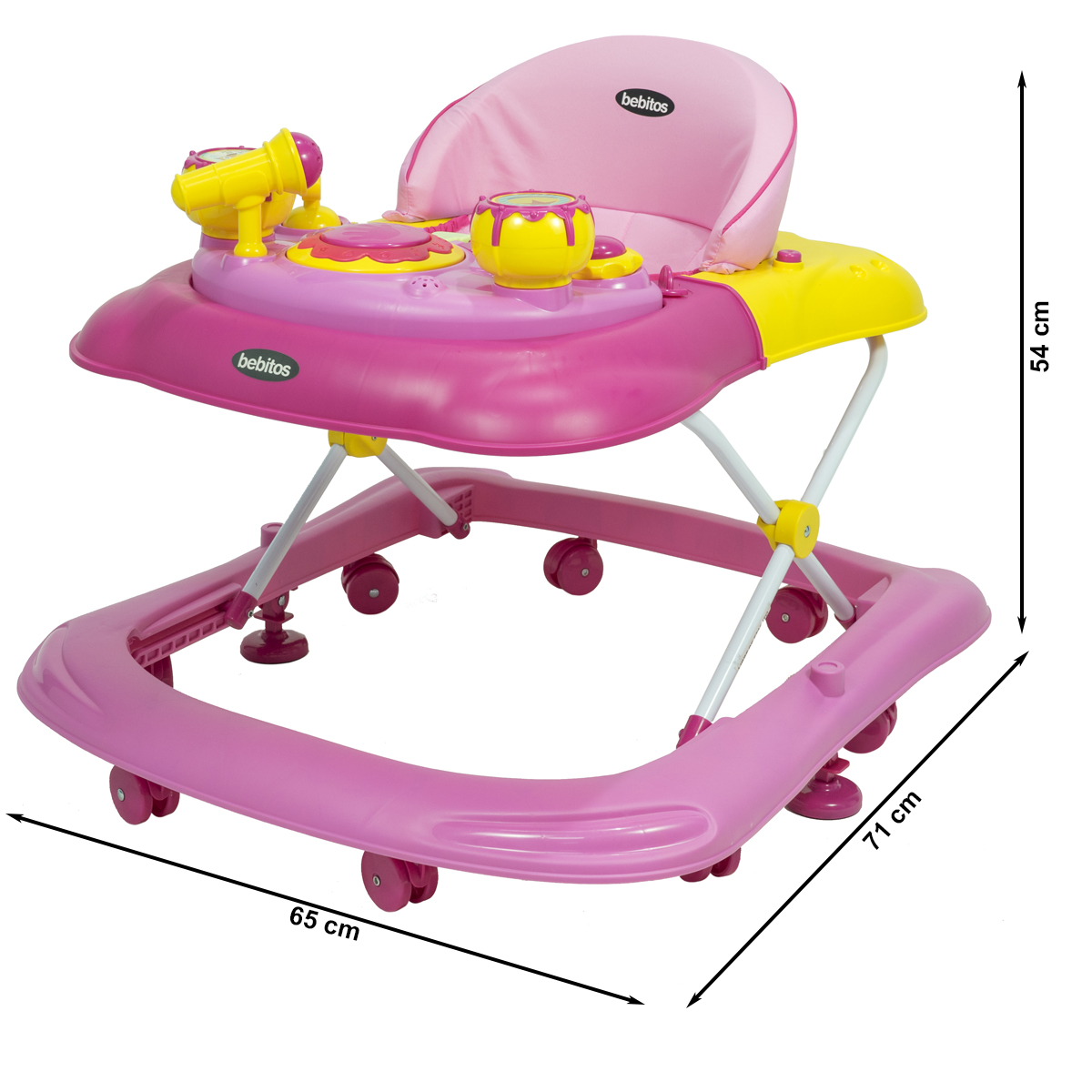 Andador bebe caminador musical - Envío Gratis - MacroBaby