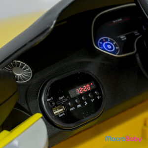 Auto a bateria 12v Audi TT Roadster Amarillo