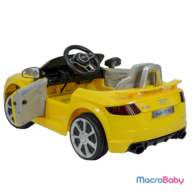 Auto a bateria 12v Audi TT Roadster Amarillo