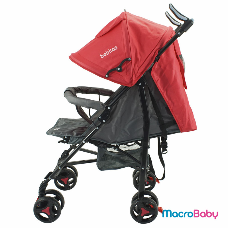 Cochecito paragüitas ADAGIO manijas giratorias rojo Bebitos - MacroBaby