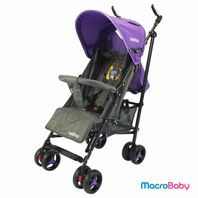 Cochecito paragüitas de lujo RELAX violeta Bebitos - MacroBaby