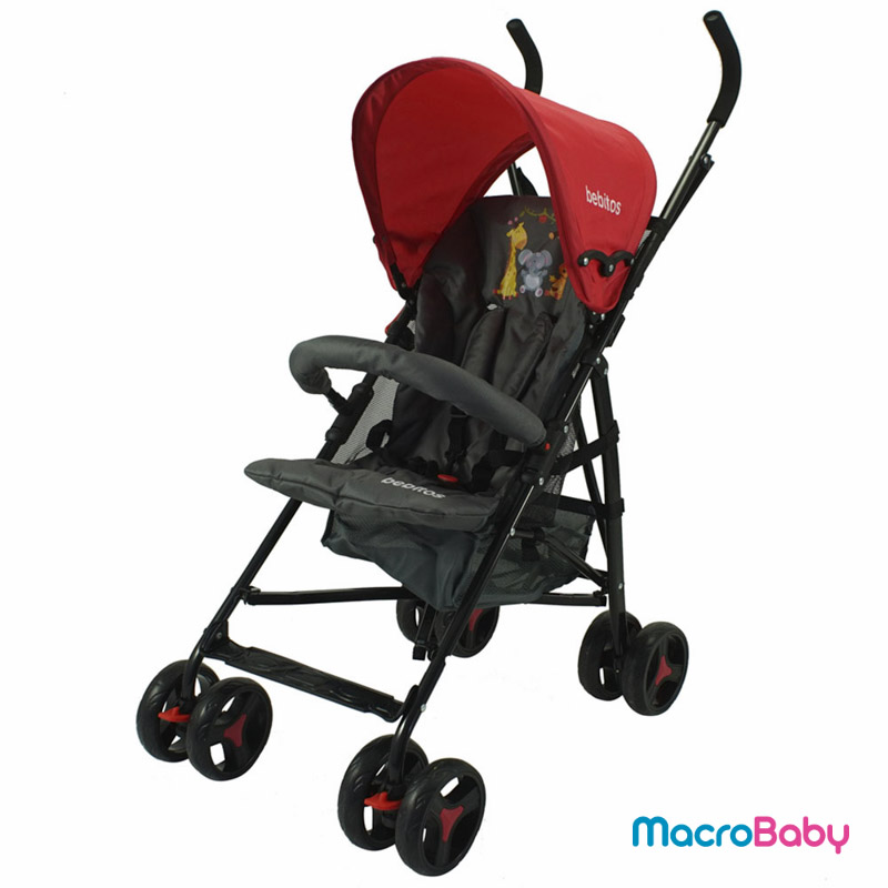 Cochecito paragüitas SLIM rojo Bebitos - MacroBaby