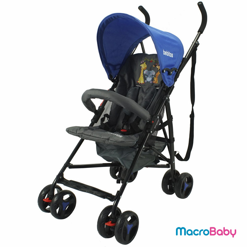 Cochecito paragüitas SLIM azul Bebitos - MacroBaby