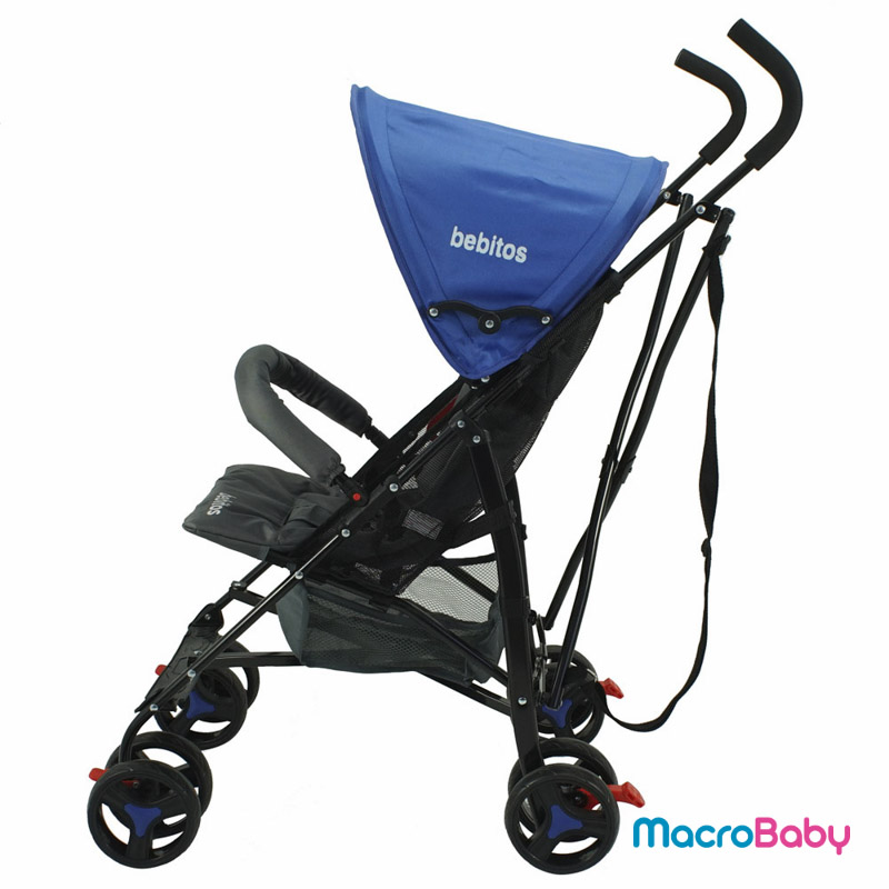 Cochecito paragüitas SLIM azul Bebitos - MacroBaby