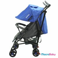 Cochecito paragüitas de lujo RELAX azul Bebitos - MacroBaby