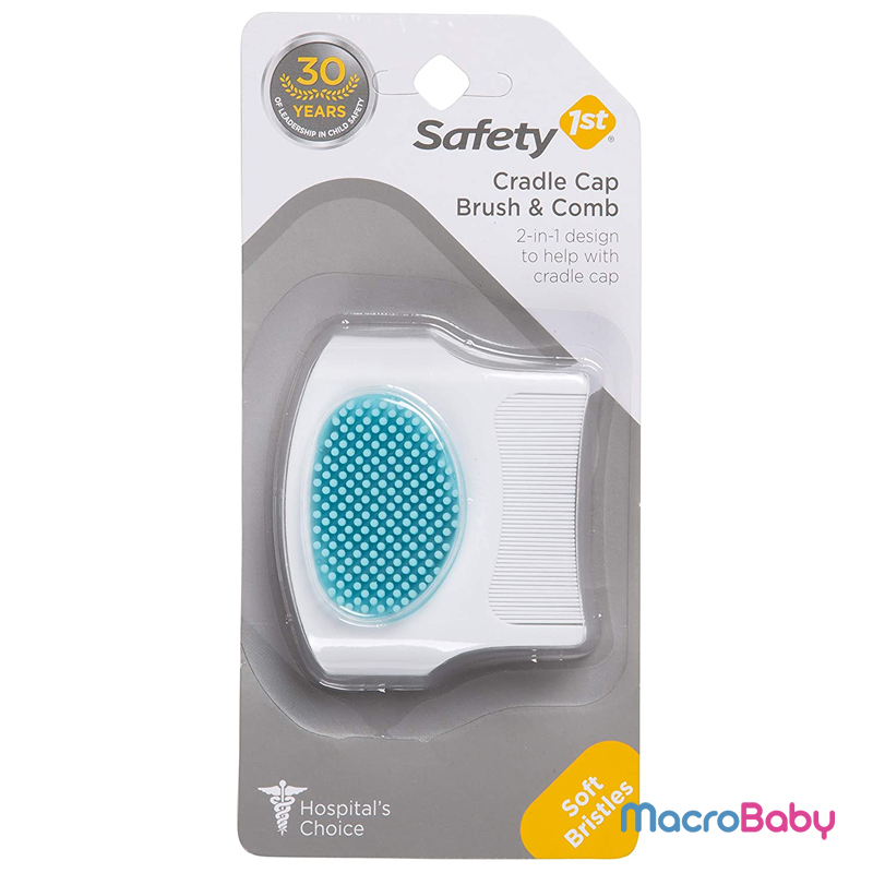 Cepillo con Peine Cradle Cap Brush y Comb Safety 1st