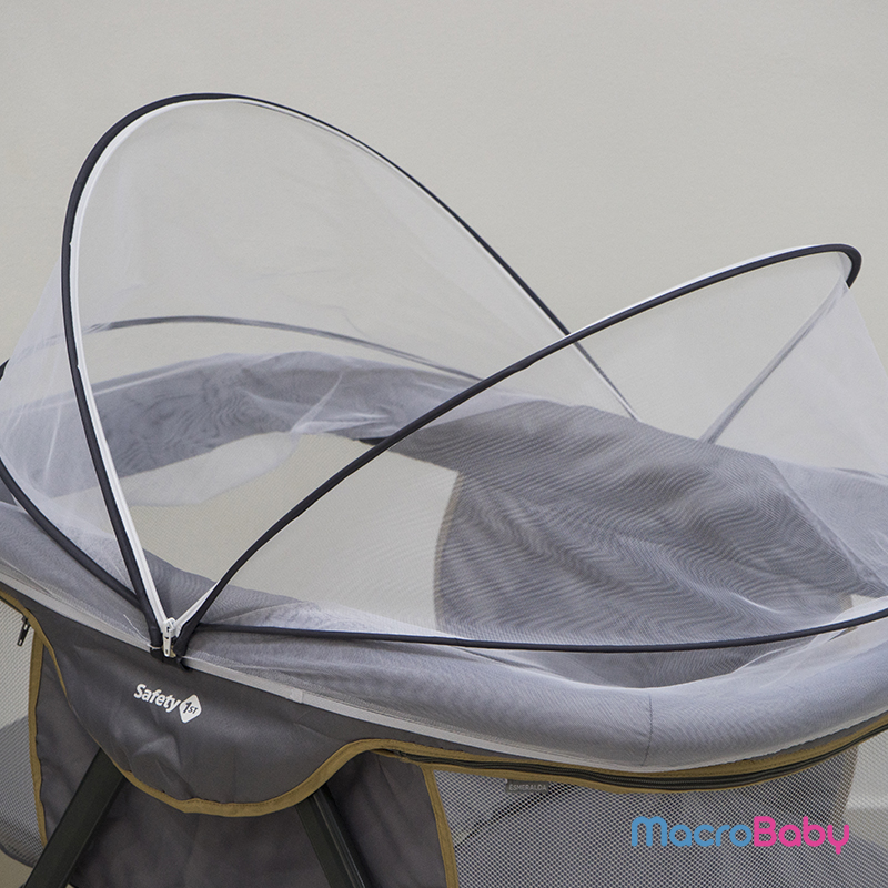 Cuna moises para bebe Esmeralda Gris Safety 1st