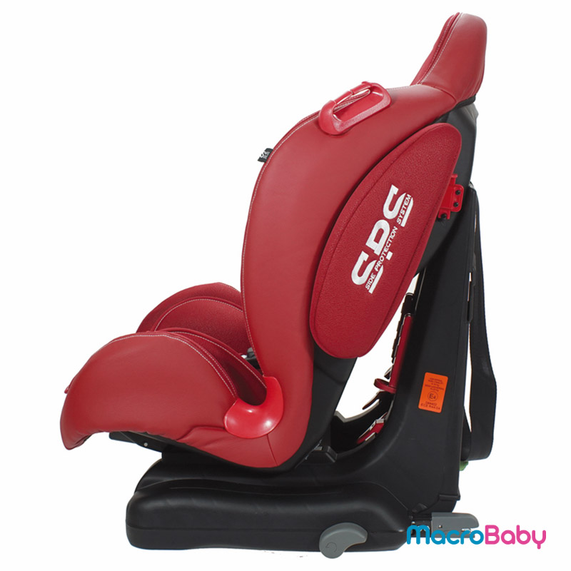 Butaca de seguridad con sistema Isofix Spider De 9 a 25 kg. roja GTS - MacroBaby