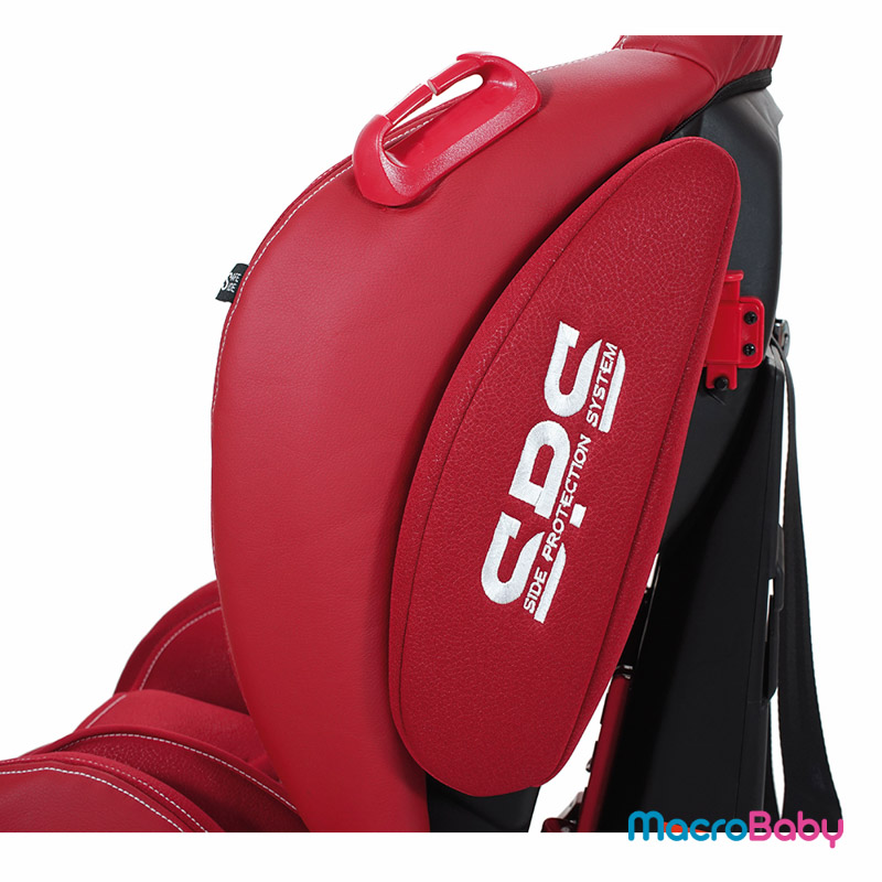 Butaca de seguridad con sistema Isofix Spider De 9 a 25 kg. roja GTS - MacroBaby