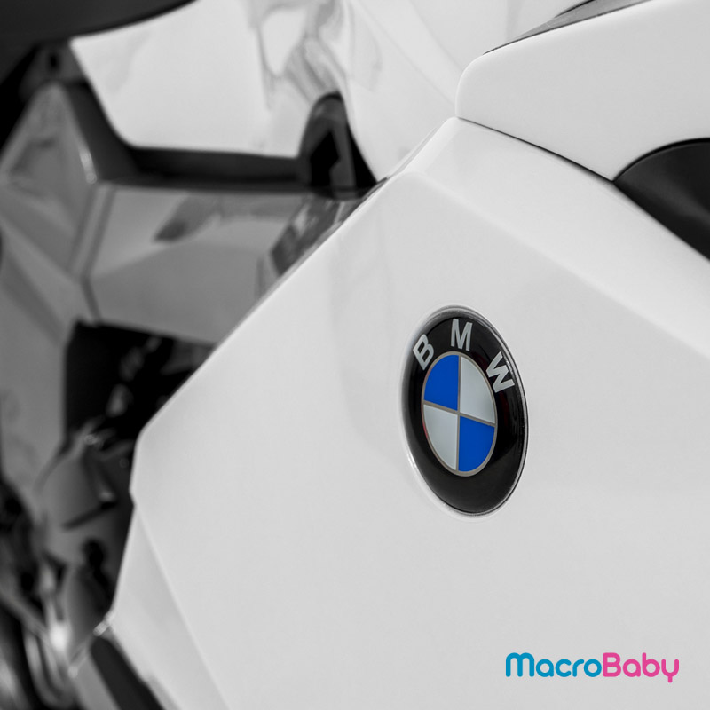 Moto a batería BMW K1300 blanca Bebitos - MacroBaby