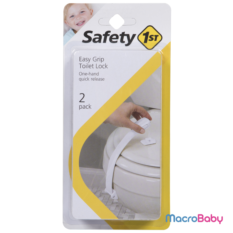 Traba de seguridad para inodoro Easy Grip Toilet Lock Safety 1st