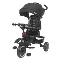 Triciclo convertible plegable Infanti JY-T08E negro