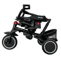 Triciclo convertible plegable Infanti JY-T08E negro