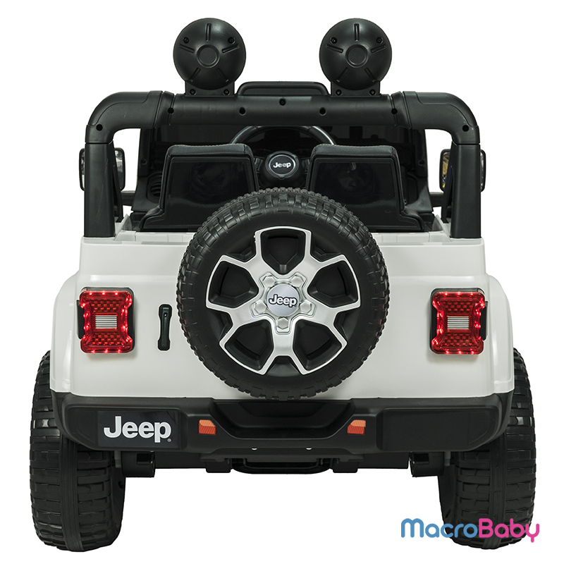 Auto a batería Bebitos JEEP RUBICON Blanco