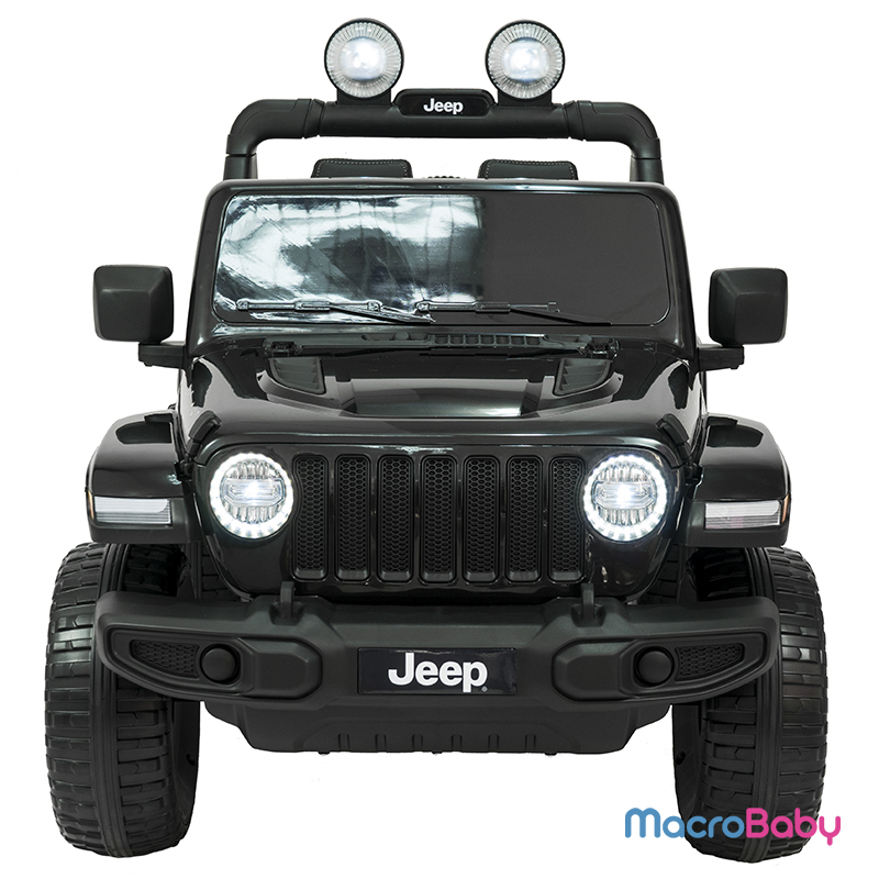 Auto a batería Bebitos JEEP RUBICON Negro