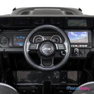Auto a batería Bebitos JEEP RUBICON Negro