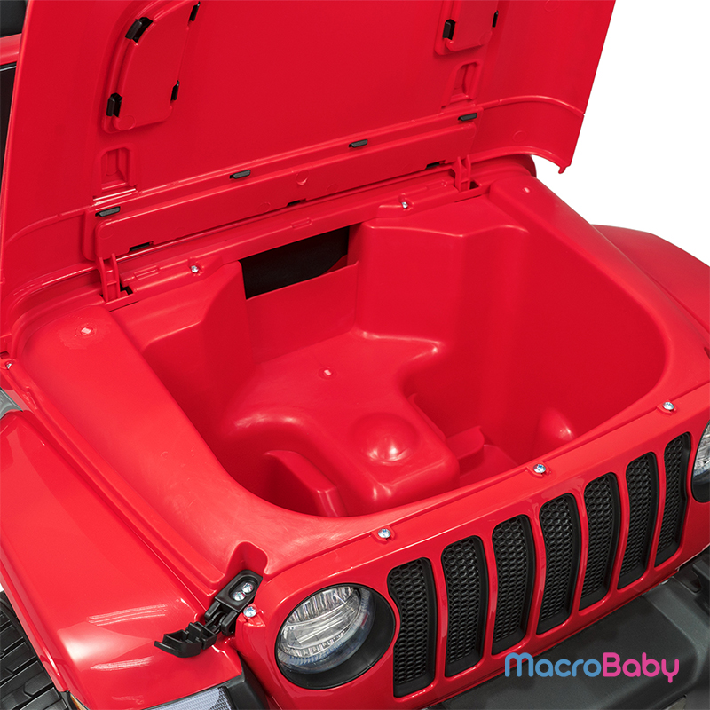 Auto a batería Bebitos JEEP RUBICON Rojo